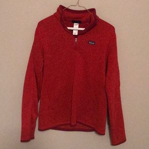 Red Patagonia better sweater medium